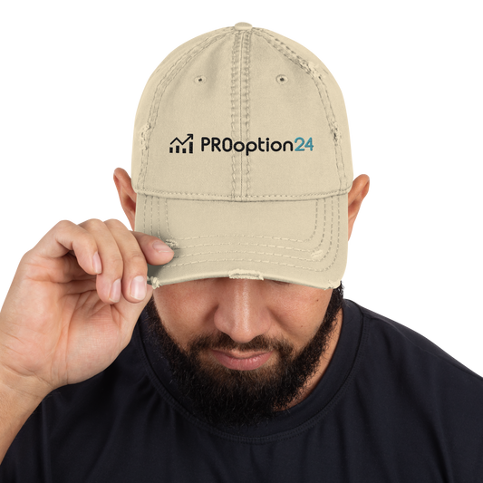 Prooption24 Distressed Dad Hat